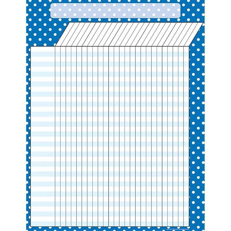 (12 Ea) Blue Polka Dots Incentive