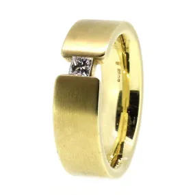 14ct Yellow Gold & Diamond Designer Ring