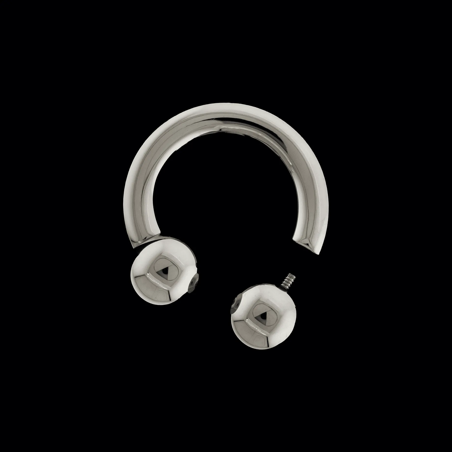 4G Titanium Horseshoe - Internally Threaded