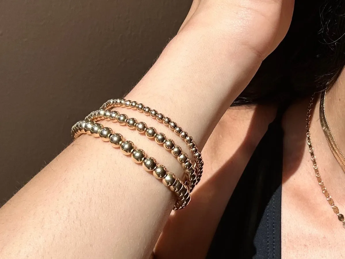 4mm Bead Bracelet