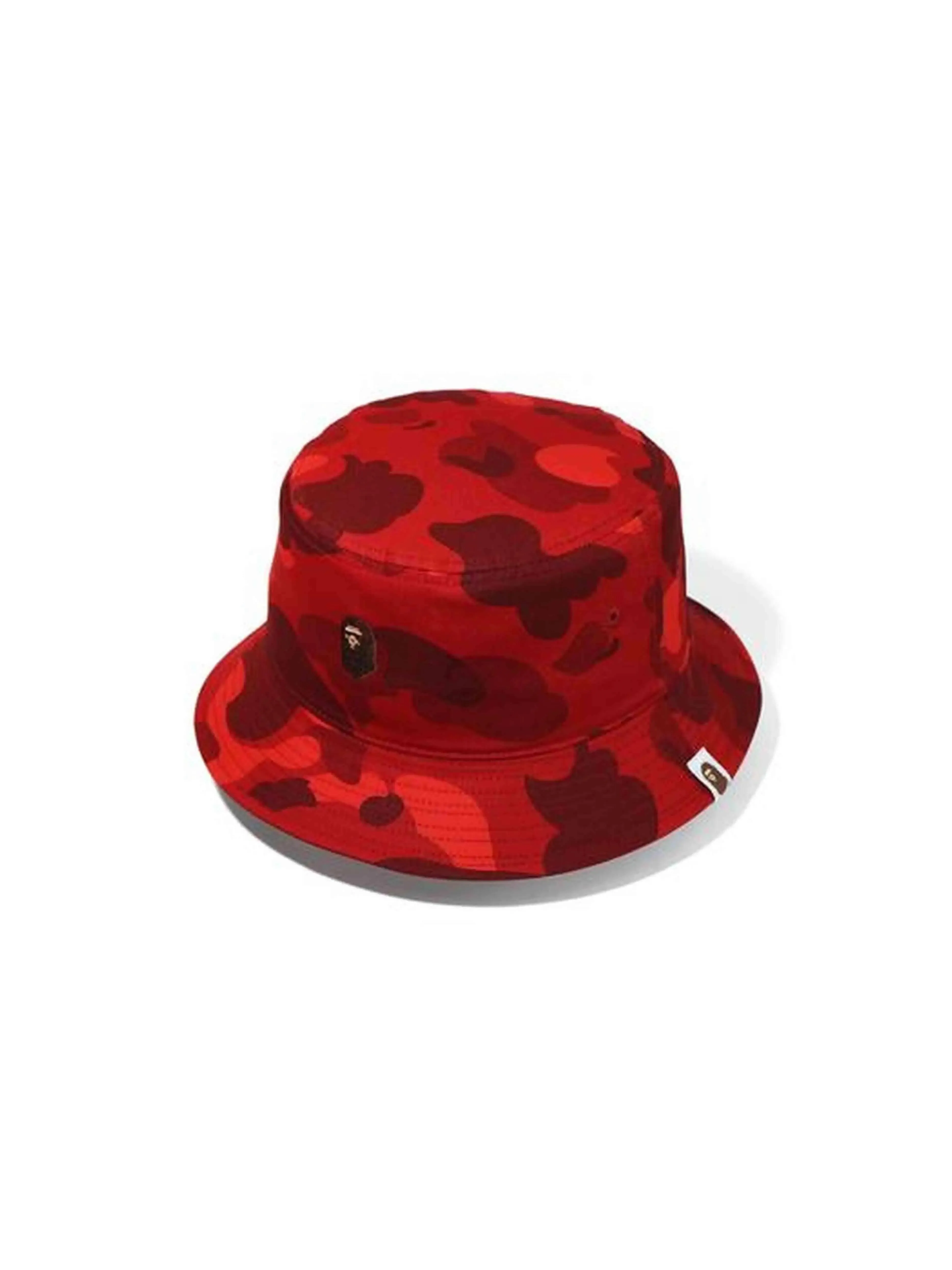 A Bathing Ape Red Camo Bucket Hat