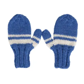 Acorn 80s Mittens - Blue