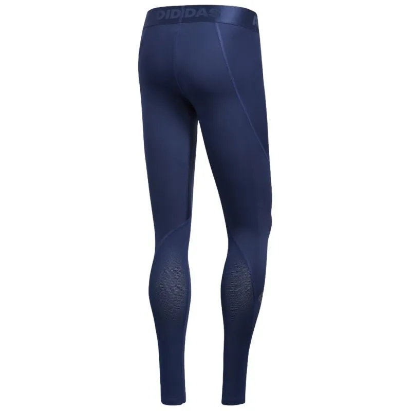 Adidas Mens Alphanskin Tights Pants - Blue