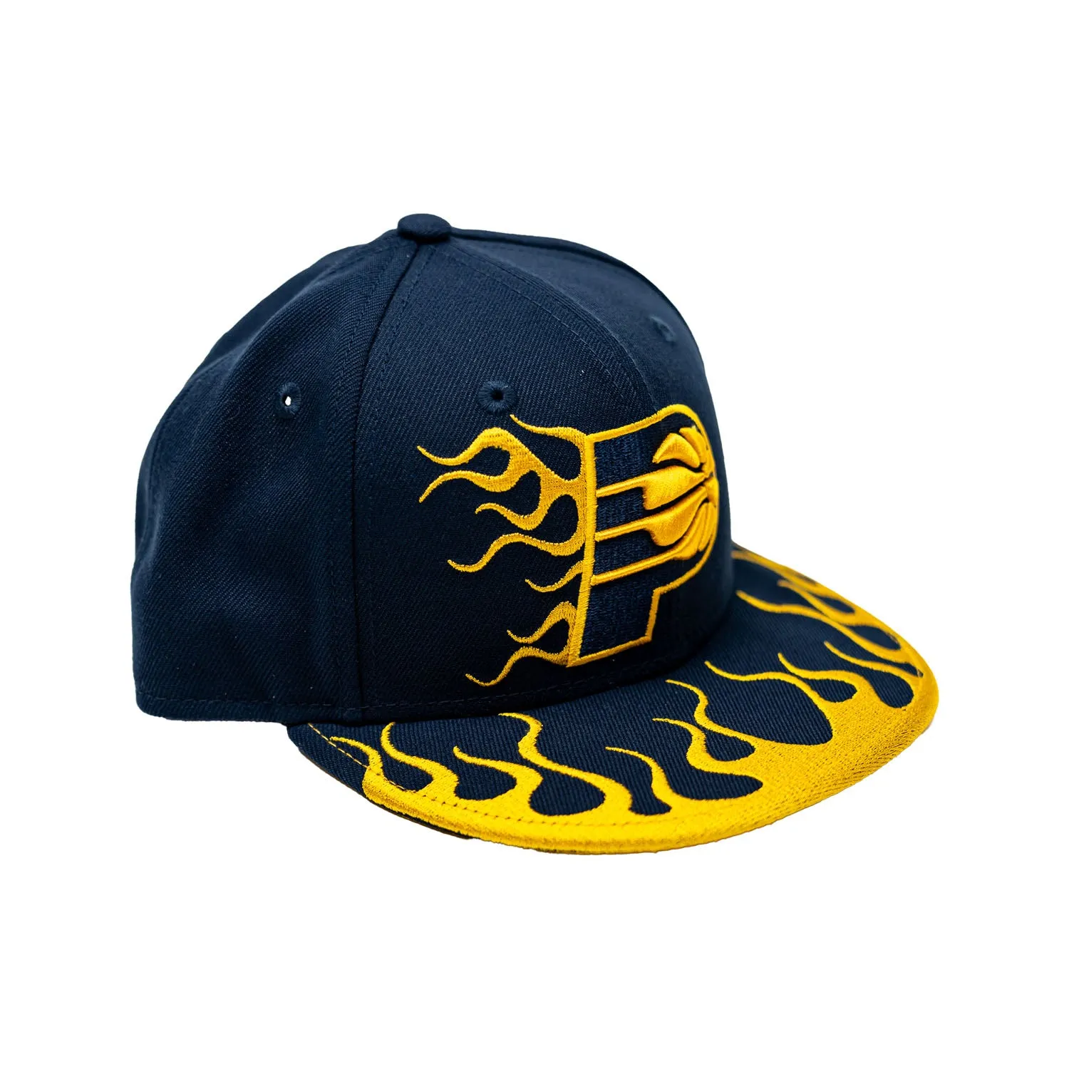 Adult Indiana Pacers Patch Rally Drive 9Fifty Hat in Navy by New Era