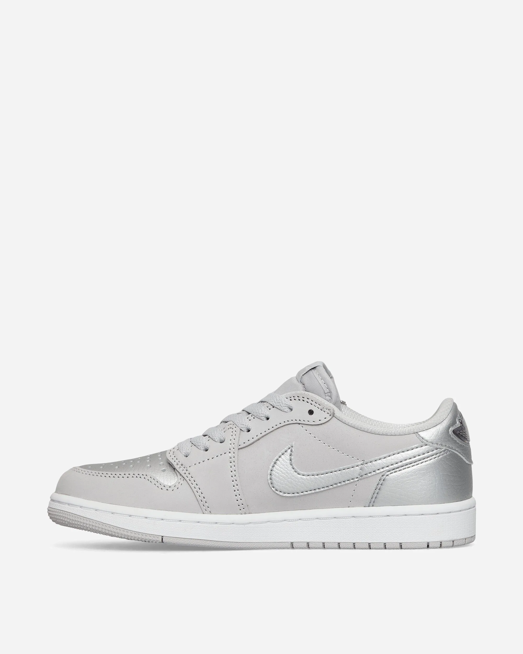 Air Jordan 1 Retro Low OG Sneakers Neutral Grey / Metallic Silver