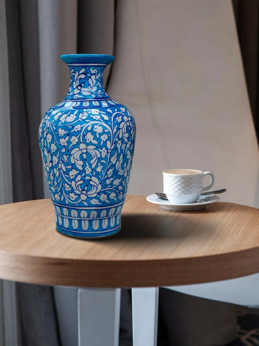 An Artful Treasure with Soulful Elegance Blue Pottery By Gopal Lal Kharol