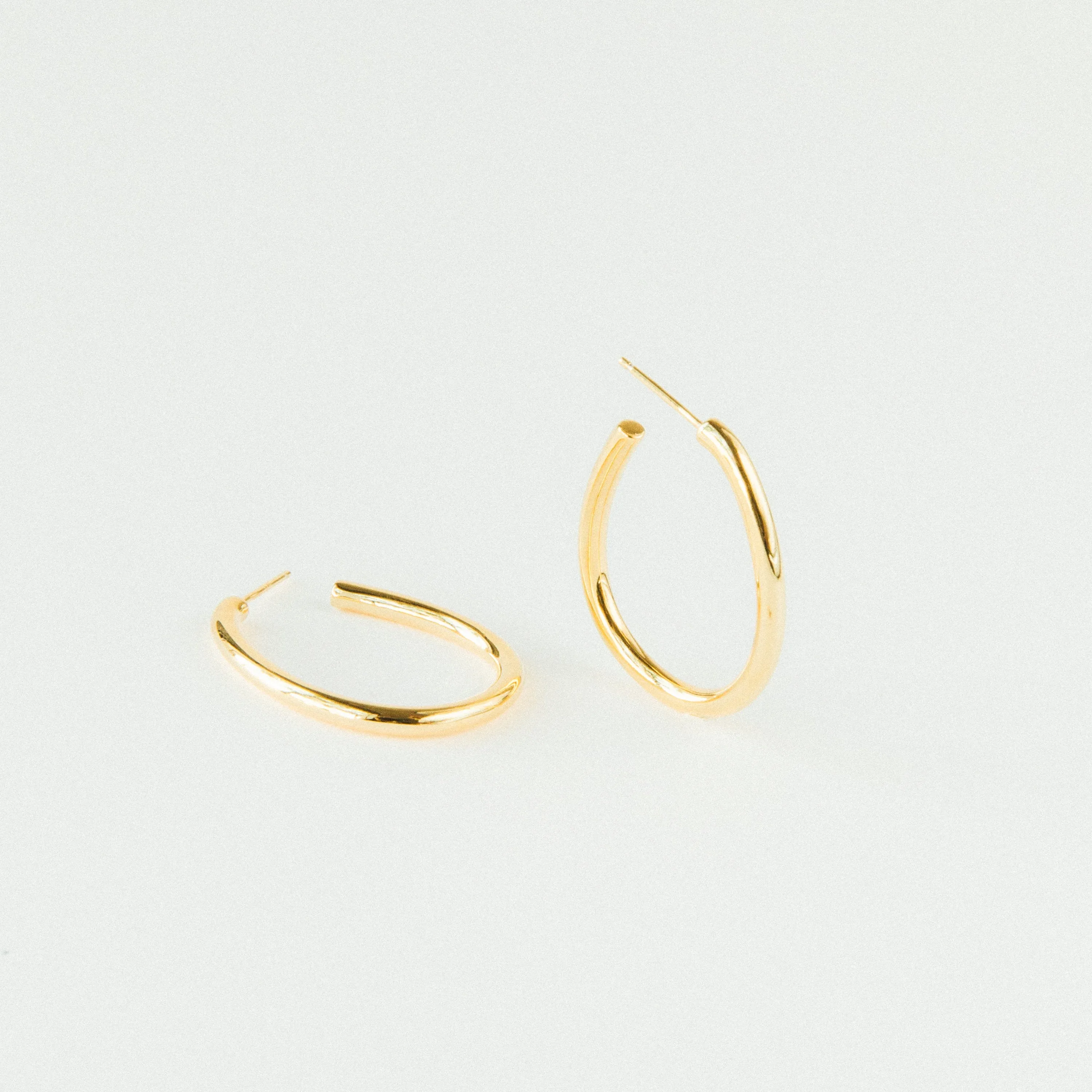 Anine Oval Hoops