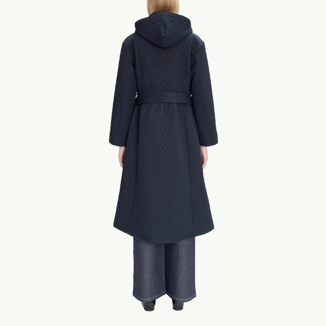 A.P.C. x Katie Holmes Ella Coat - Dark Navy