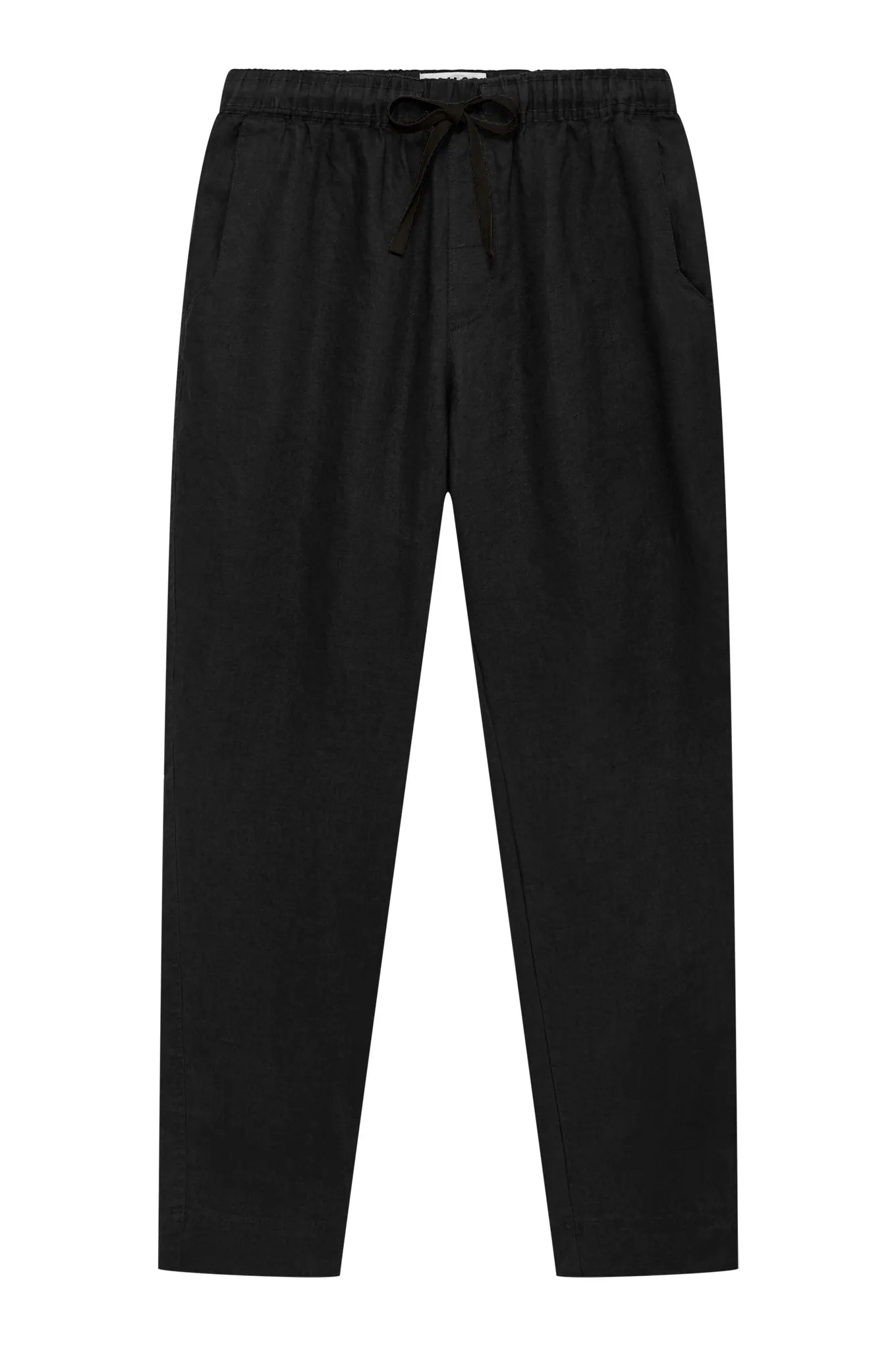 AUGUST - Linen Trouser Black