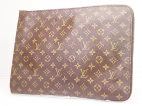 Authentic Pre-owned Louis Vuitton Monogram Poche Documents Portfolio Gm Tablet Case M53456 210211