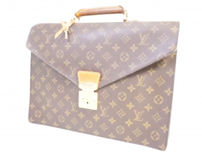 Authentic Pre-owned Louis Vuitton Monogram Serviette Conseiller Briefcase Satchel Bag M53331 191554