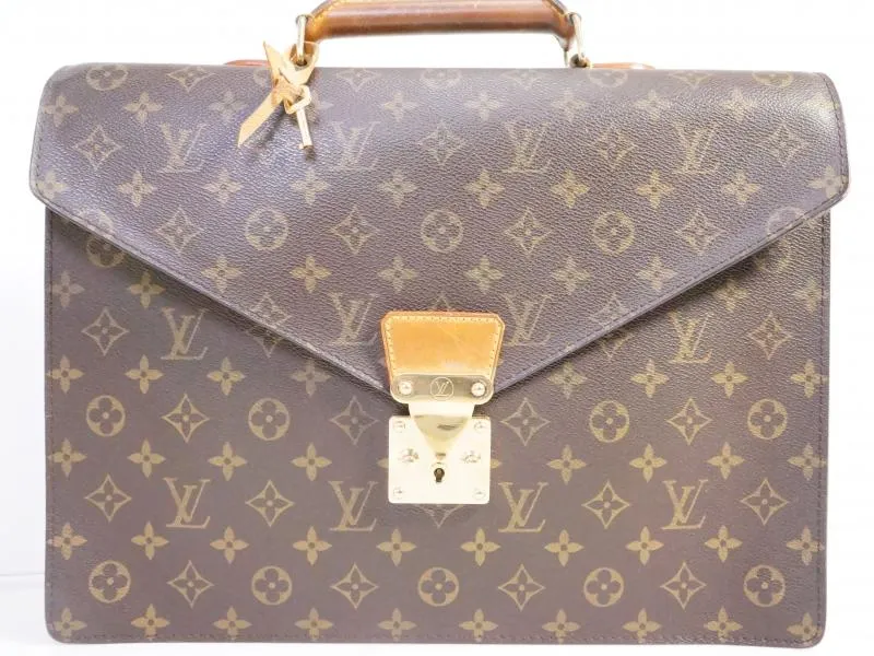 Authentic Pre-owned Louis Vuitton Monogram Serviette Conseiller Briefcase Satchel Bag M53331 191554