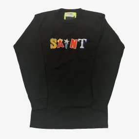 B Wood Saint L/S Tee Black