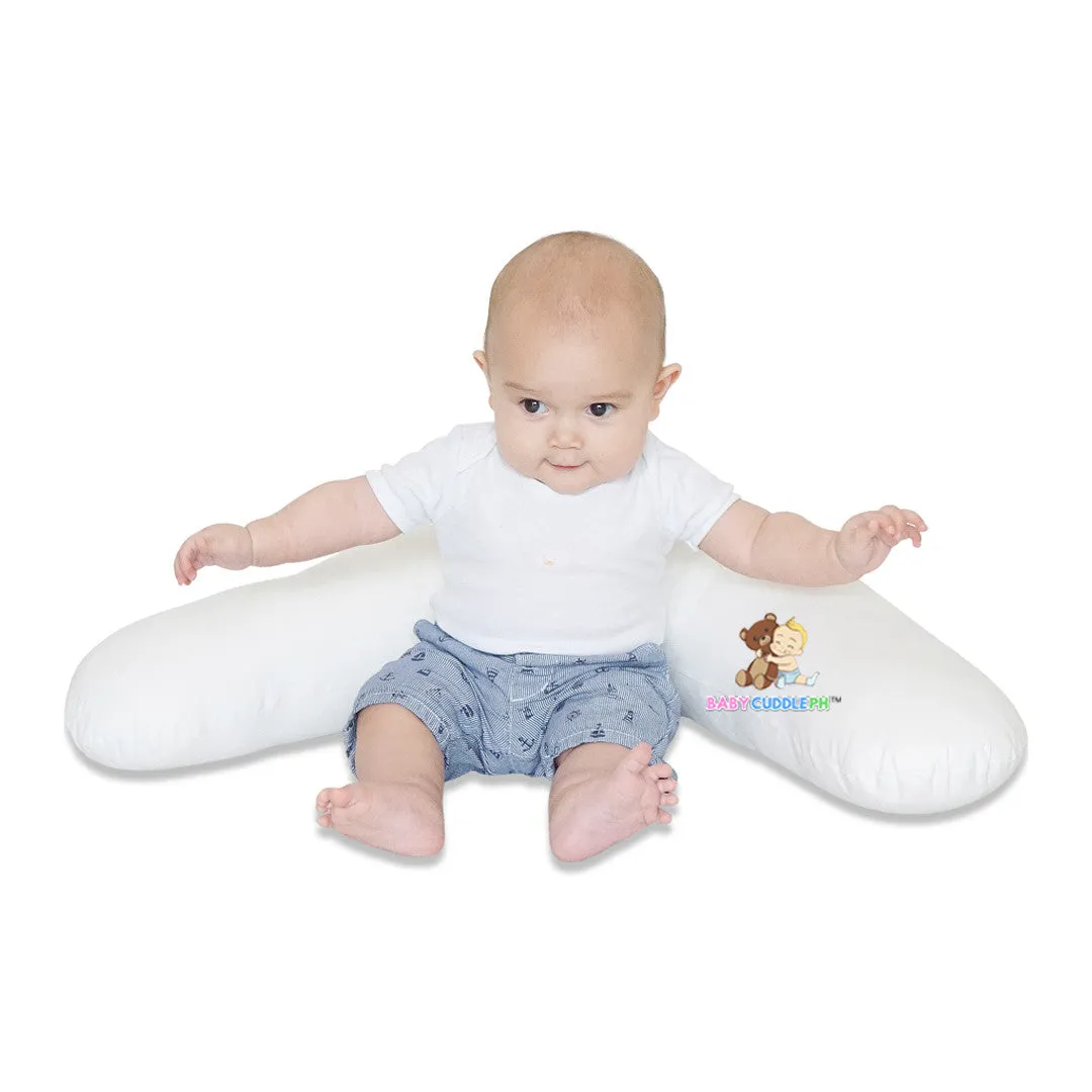 Babycuddle Nursing Pillow (Multi-use) - Big Pink Ribbons