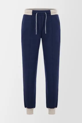 Barba Napoli Blue Tracksuit Sweatpants