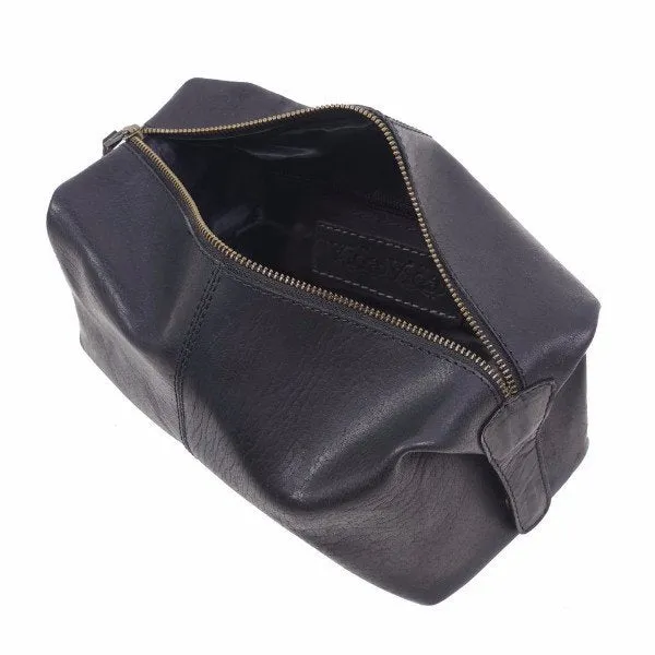 Best Man Leather Wash Bag