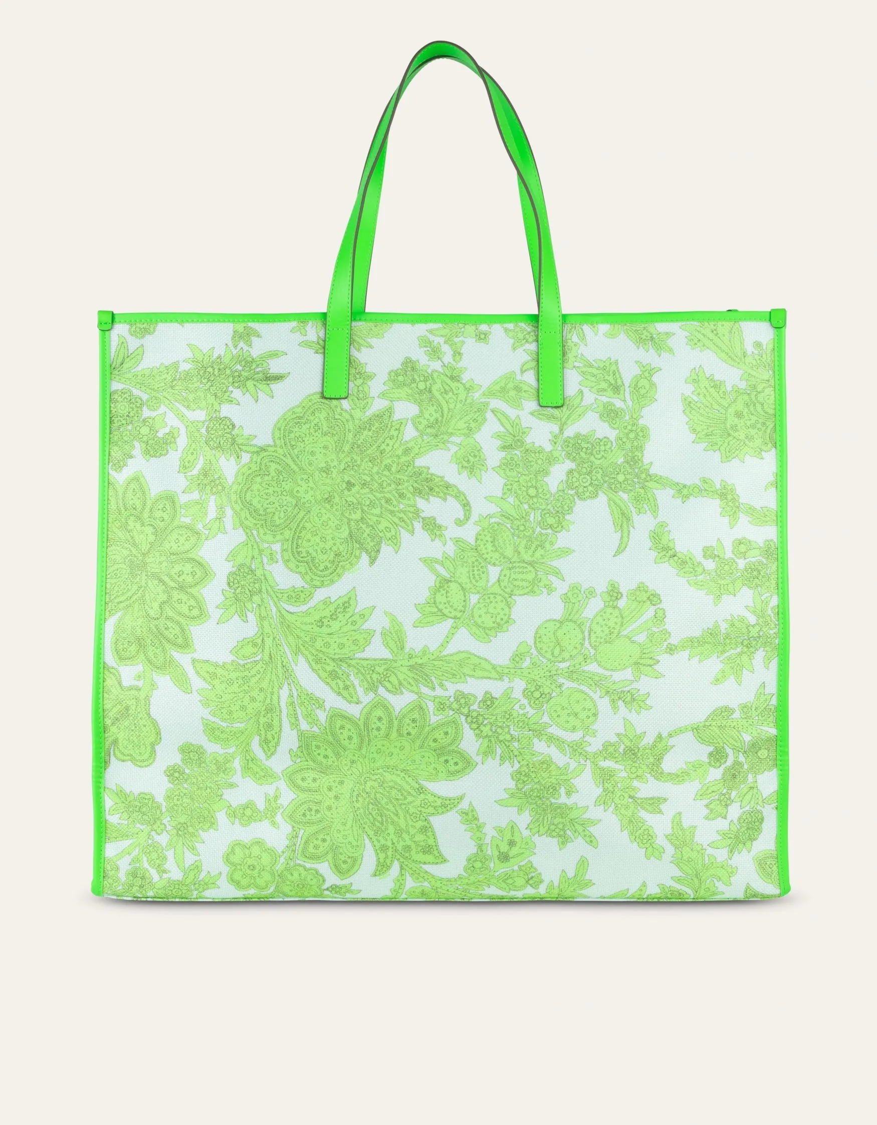 Big Square Shopper Green