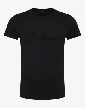 Black Signature Logo T-Shirt