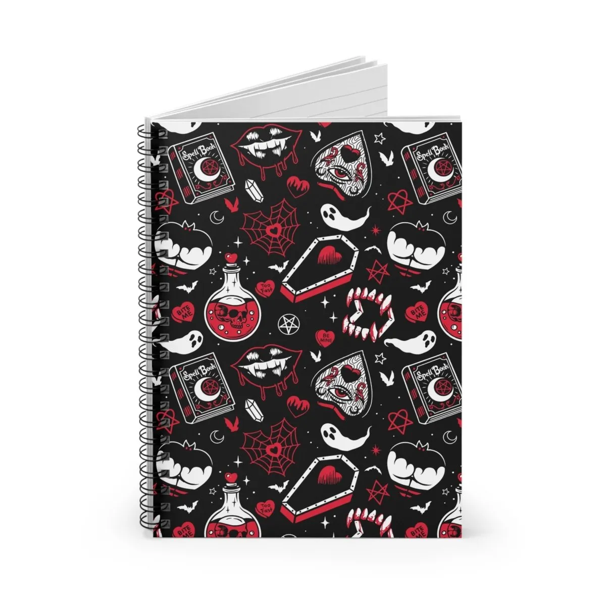 Bloody Vampire Spiral Notebook