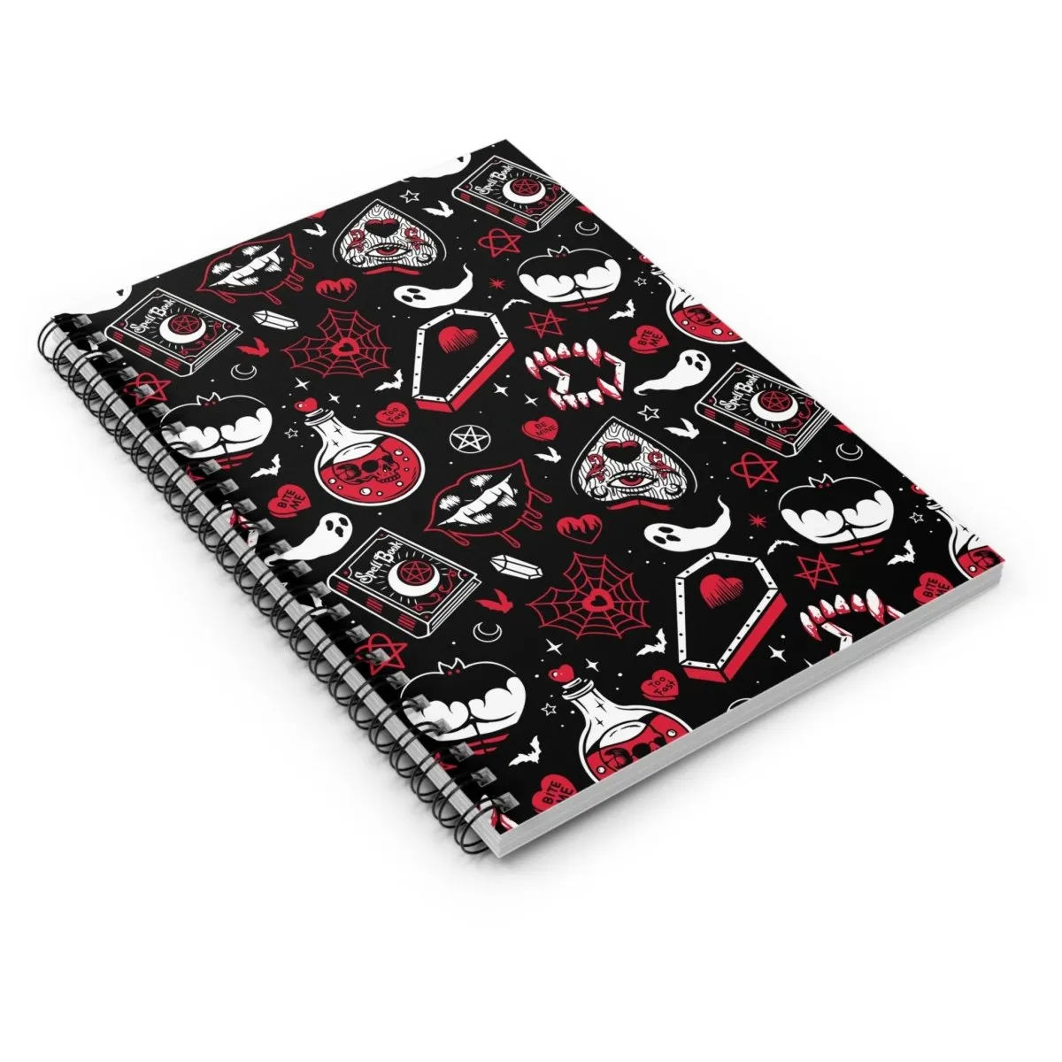 Bloody Vampire Spiral Notebook