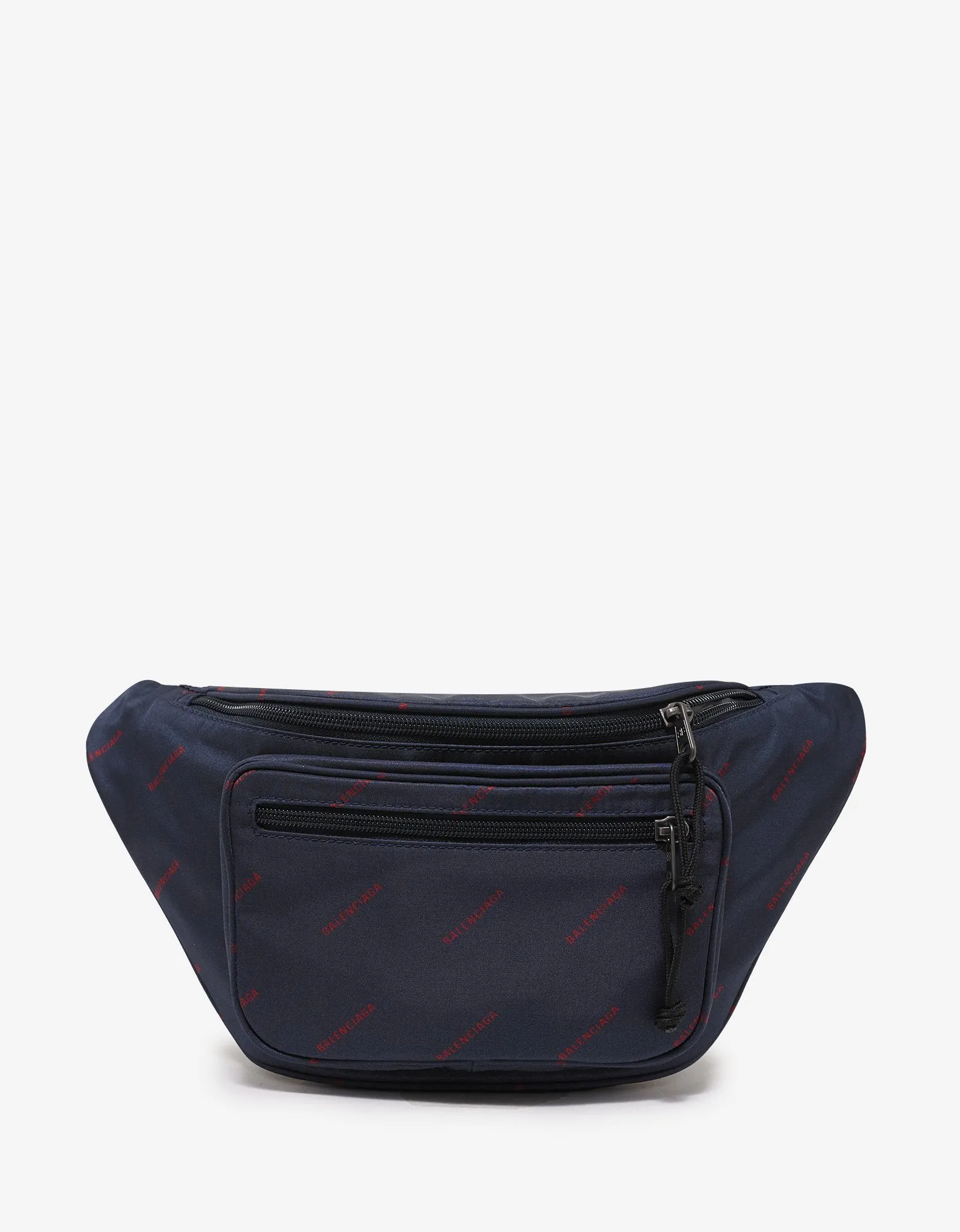 Blue All-Over Logo Waist Bag