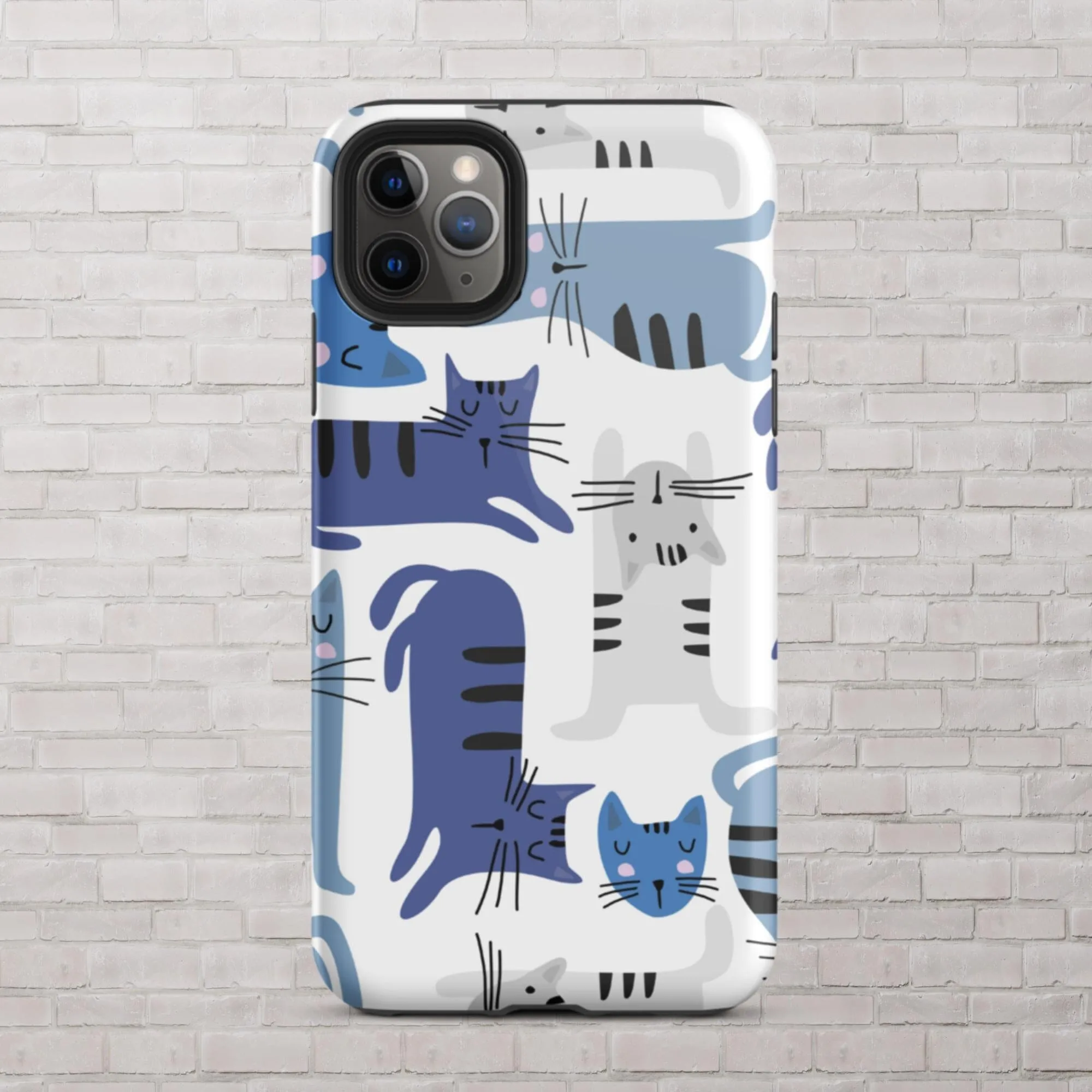 Blue Cats iPhone Case - KBB Exclusive