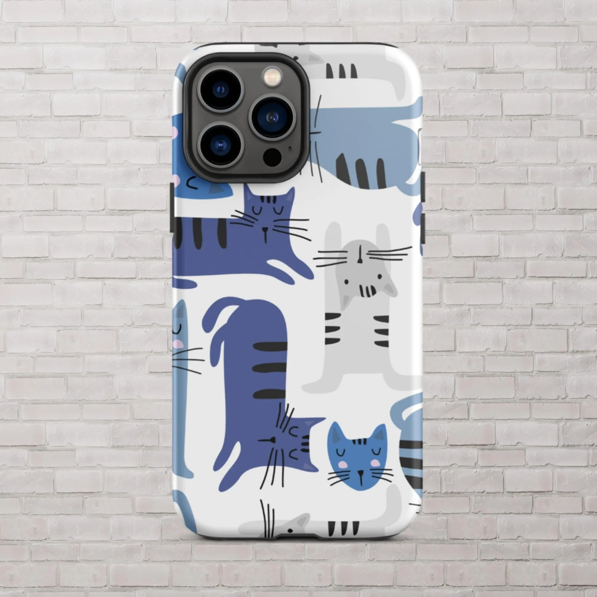 Blue Cats iPhone Case - KBB Exclusive