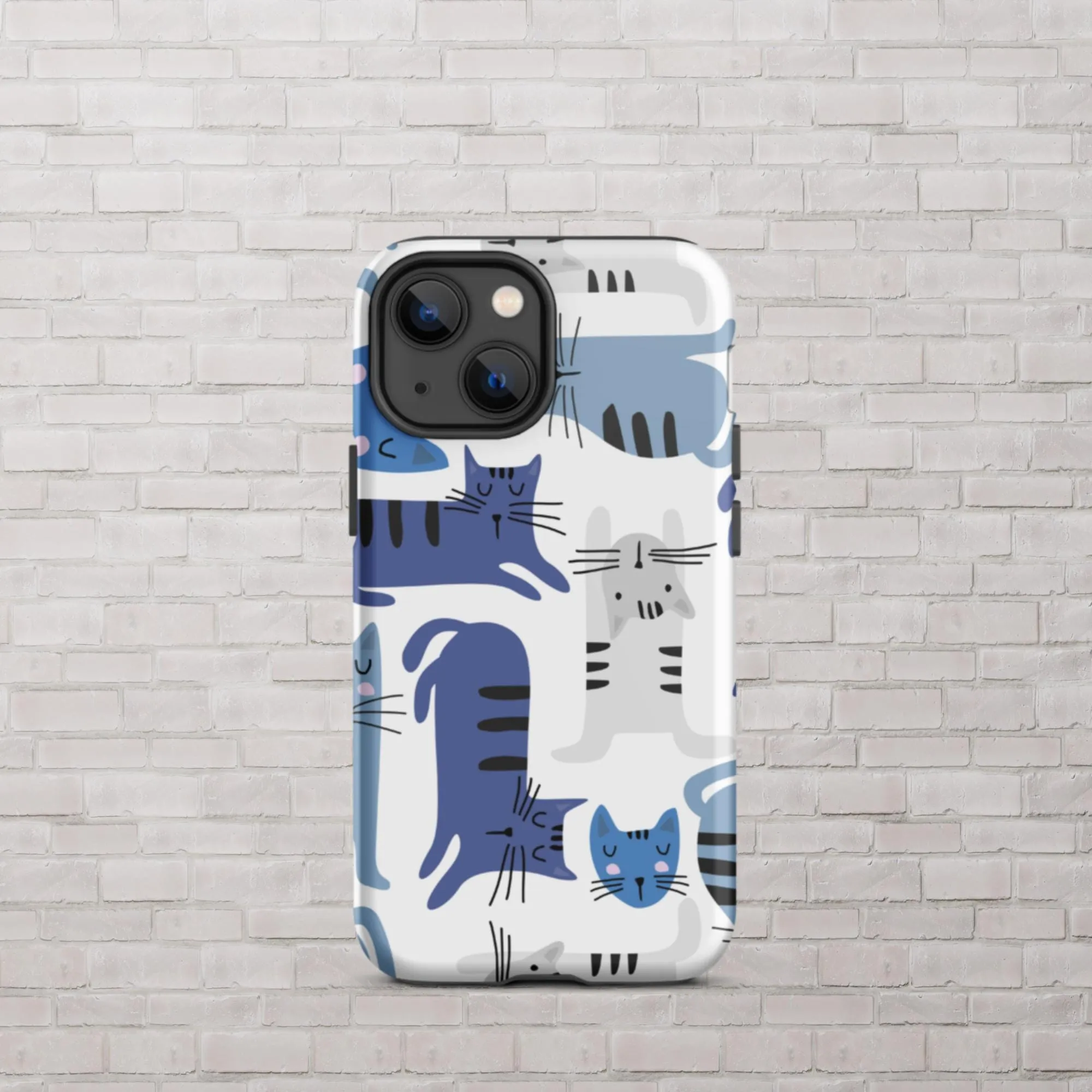 Blue Cats iPhone Case - KBB Exclusive