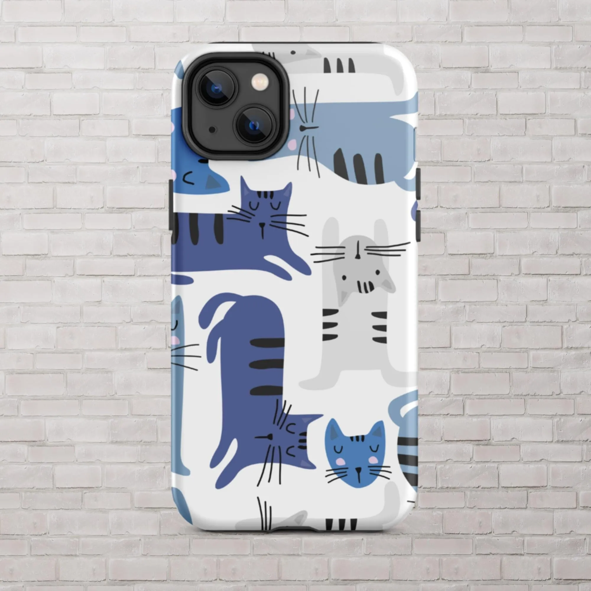 Blue Cats iPhone Case - KBB Exclusive