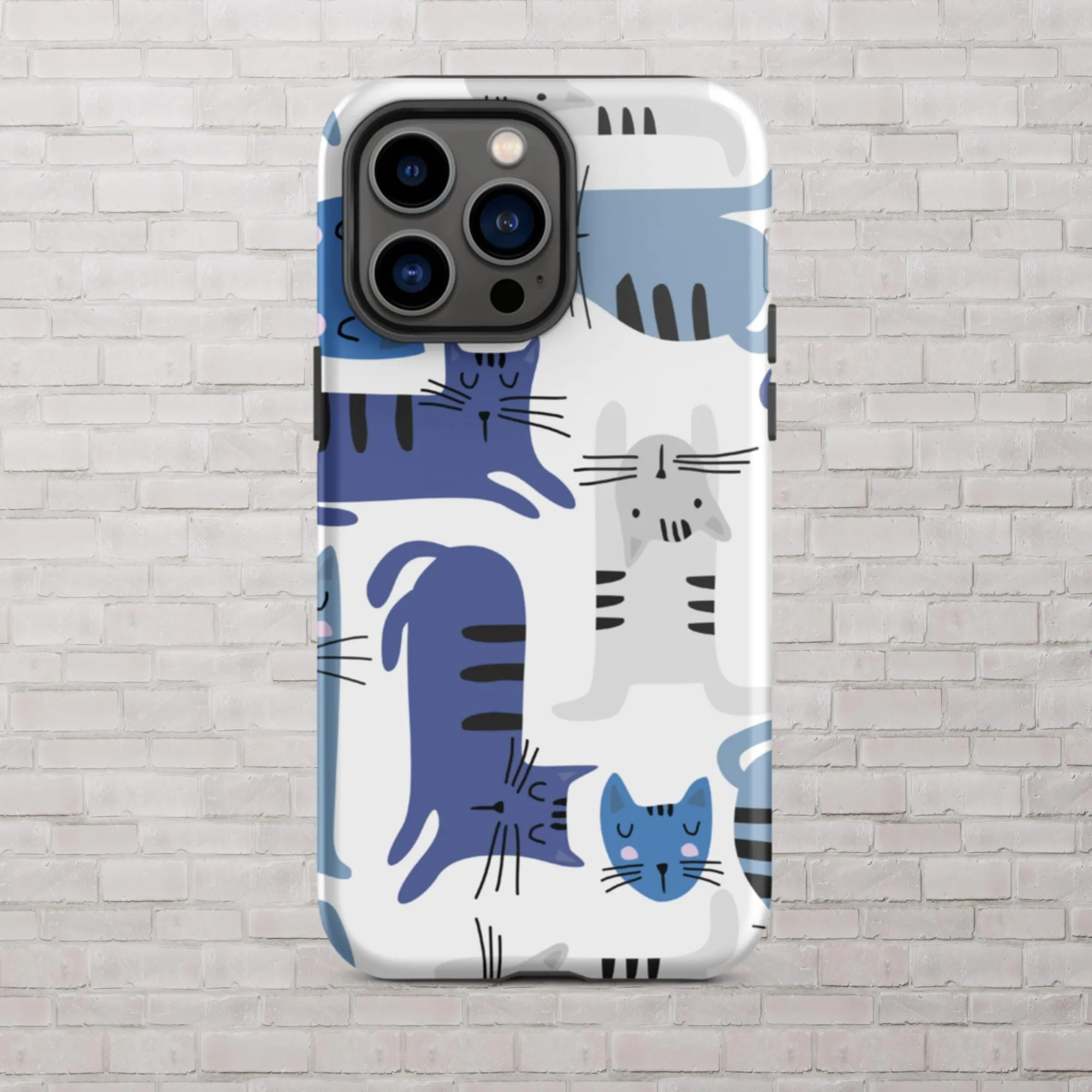 Blue Cats iPhone Case - KBB Exclusive