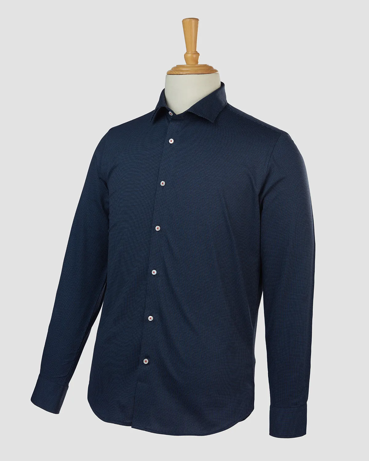 Blue Zircon Knit Shirt