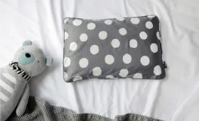 Borny Air Pillow Newborn Pillowcase Big Dot Gray