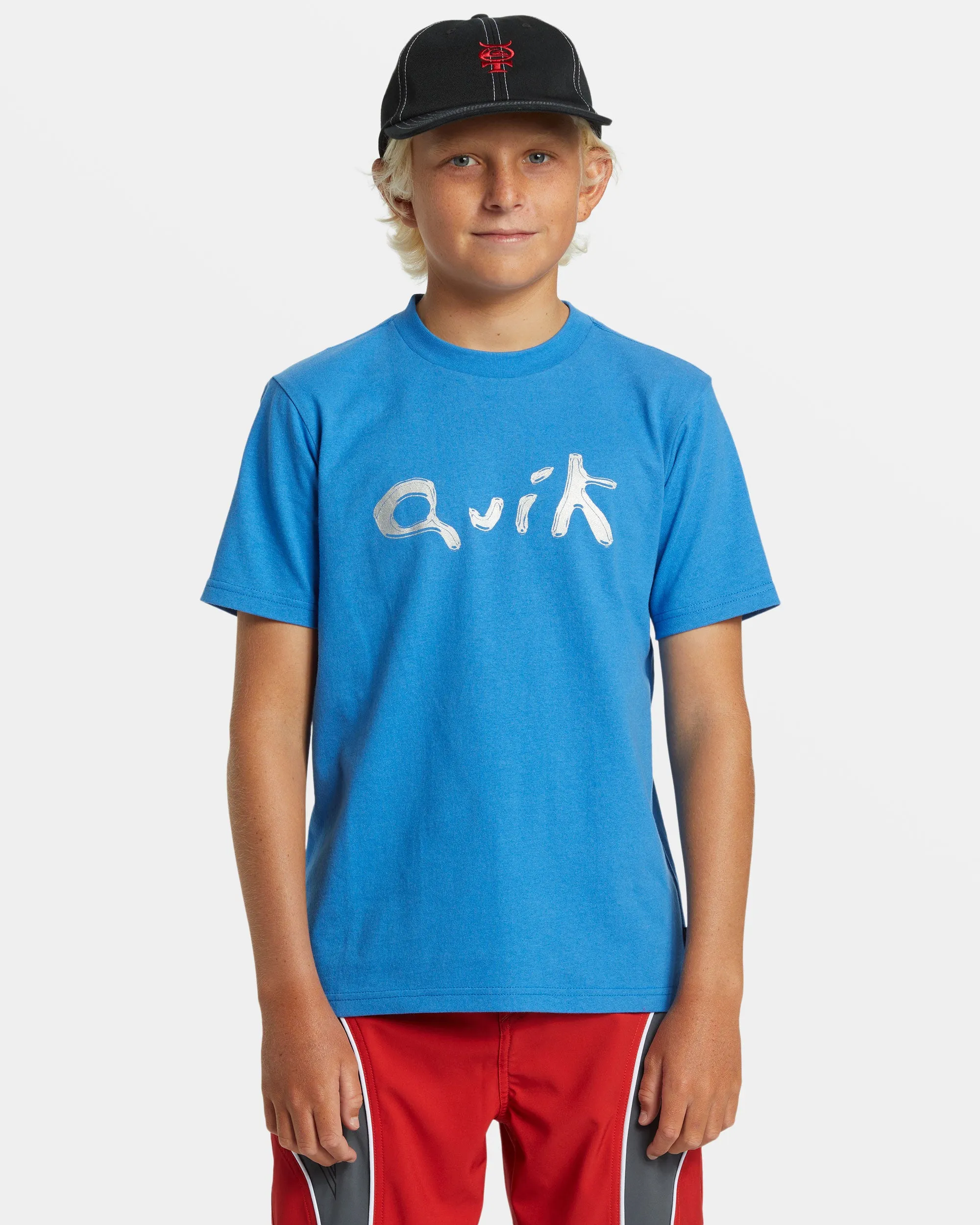 Boys 8-16 Quik Liquid T-Shirt - Nebulas Blue