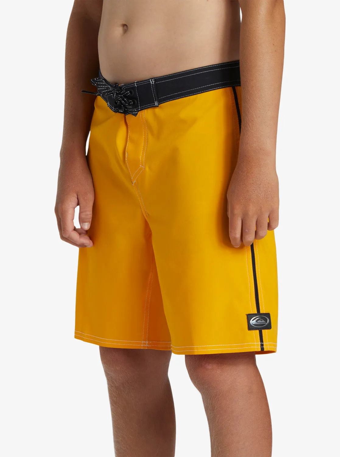 Boys 8-16 Saturn Solid 17" Boardshorts - Radiant Yellow