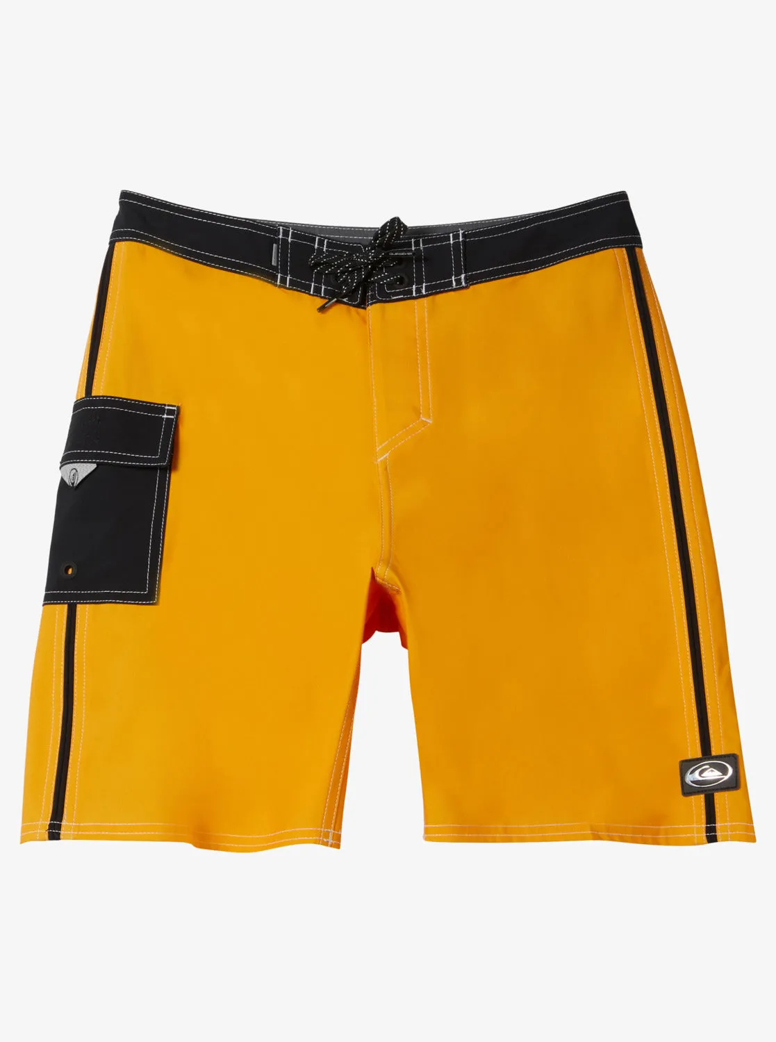 Boys 8-16 Saturn Solid 17" Boardshorts - Radiant Yellow