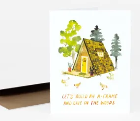 Build an A-Frame Card