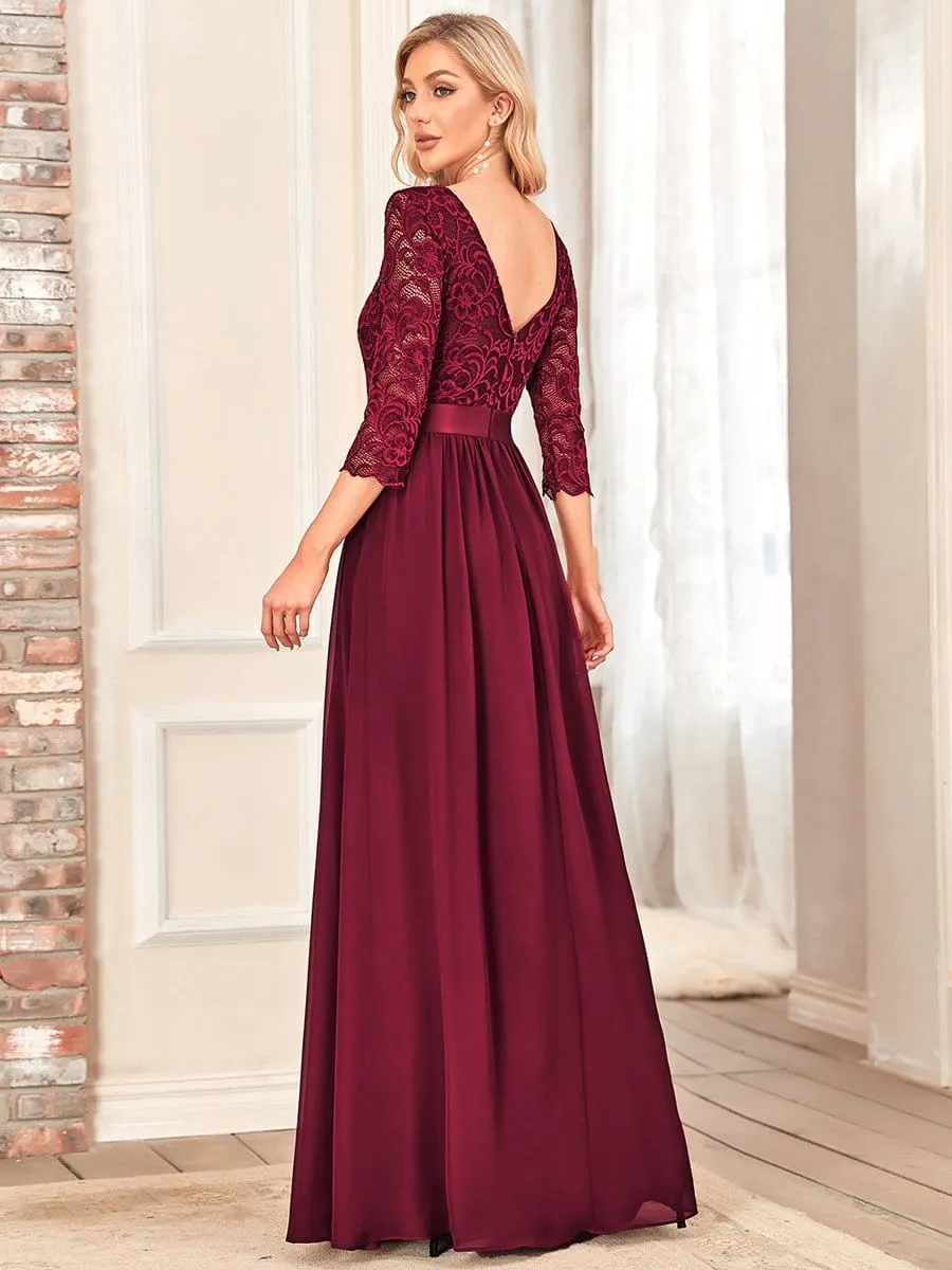 Burgundy Concert Dresses