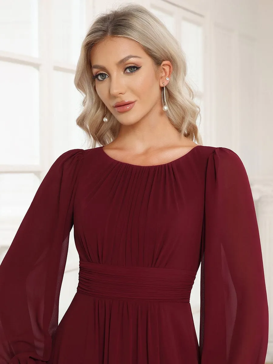 Burgundy Concert Dresses