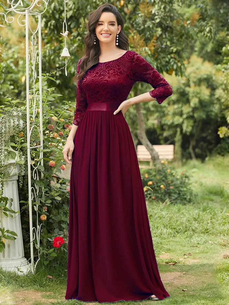 Burgundy Concert Dresses