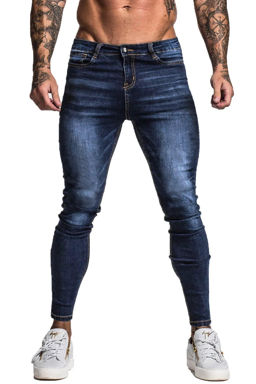 Buy $80 Free Shipping Super Stretch Skinny Jean - Blue