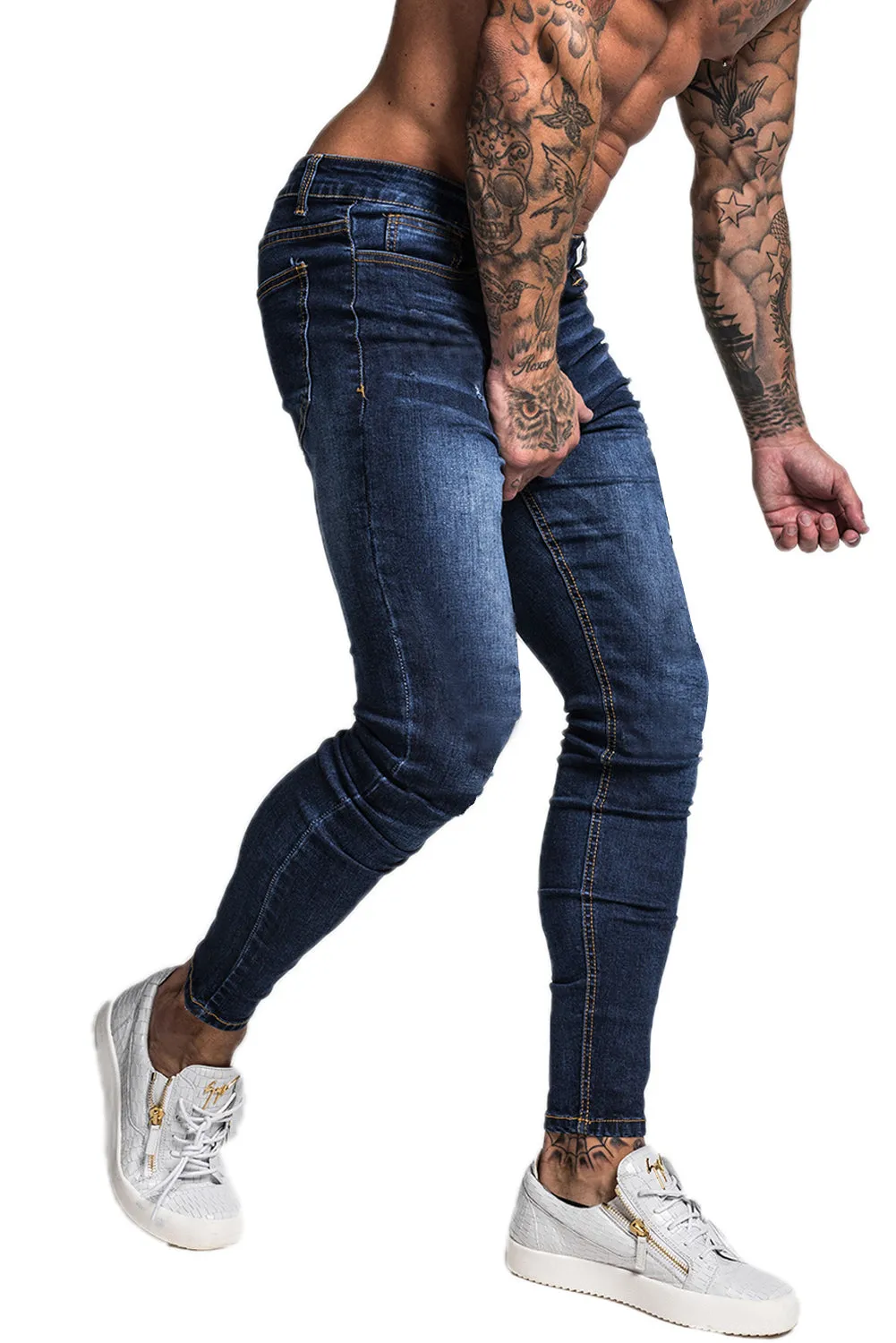 Buy $80 Free Shipping Super Stretch Skinny Jean - Blue