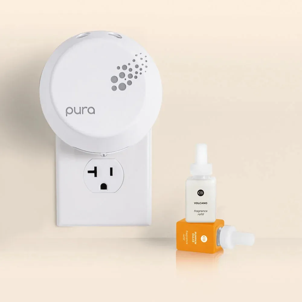 Capri Blue Pumpkin   Volcano Pura Smart Home Diffuser Kit