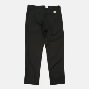 Carhartt WIP - Master Pant - Black (Rinsed)