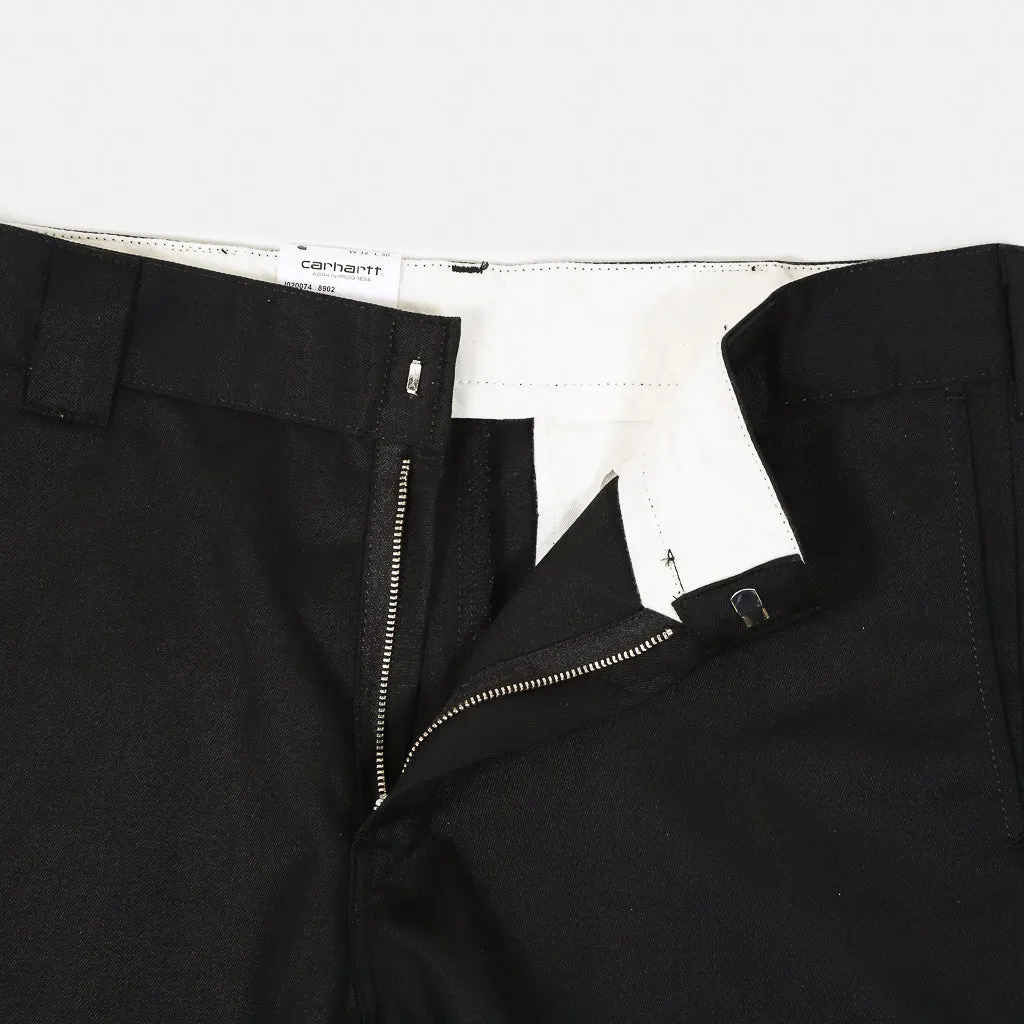 Carhartt WIP - Master Pant - Black (Rinsed)