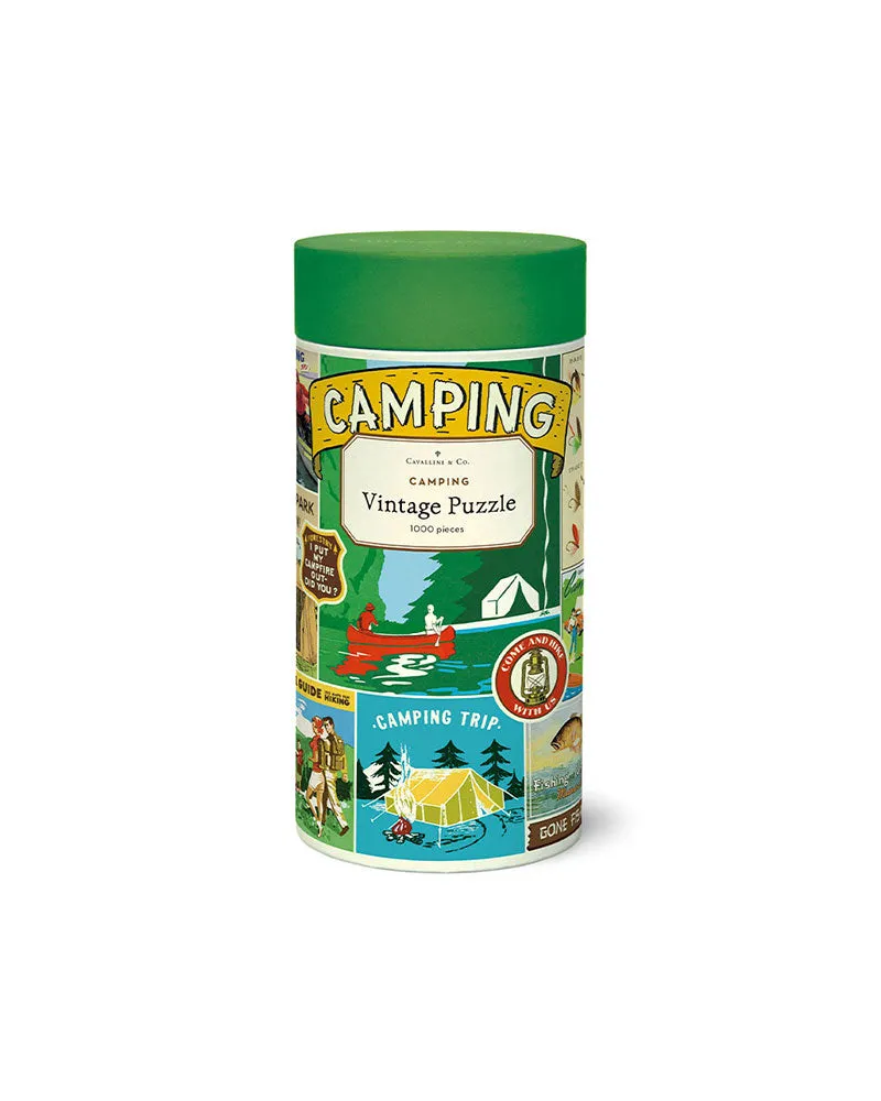 Cavallini Puzzle - Camping