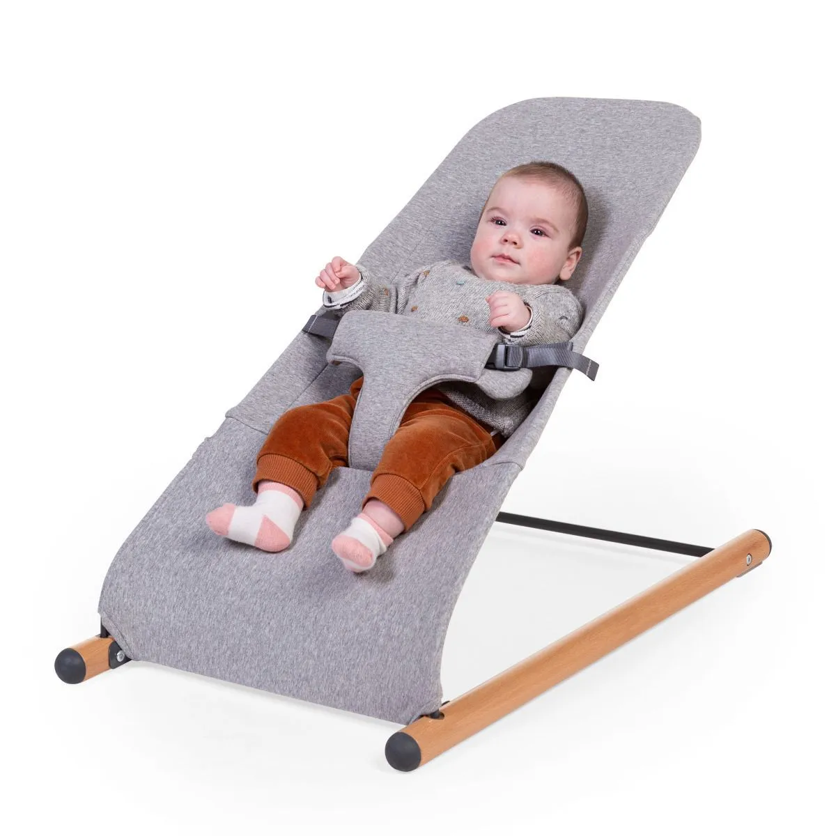 Childhome Evolux Bouncer - Jersey Grey