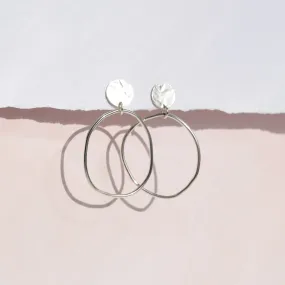 Clara Stud Earrings - Silver