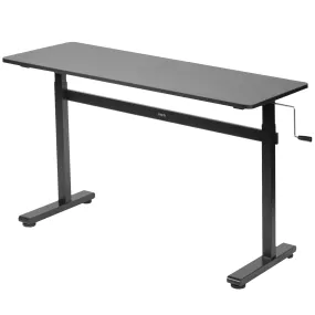 Crank Height Adjustable Desk (55")