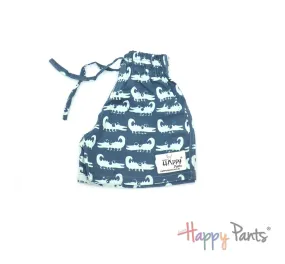 Curious Croc Blue Shorts for Girls