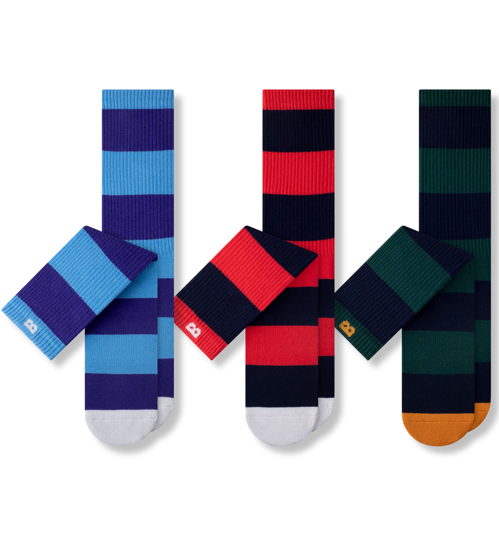 Cushion Crew Socks 3 Pack